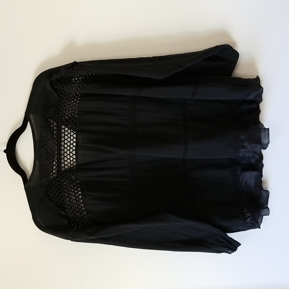 Isabel Marant Etoile Black Blouse CHAY- Size 6 - Picture 6 of 13
